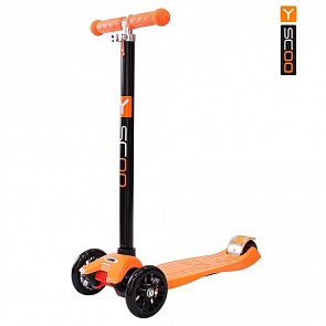 Самокат Y-Scoo maxi A-20 Simple, оранжевый (Y-Scoo, 5798rt)